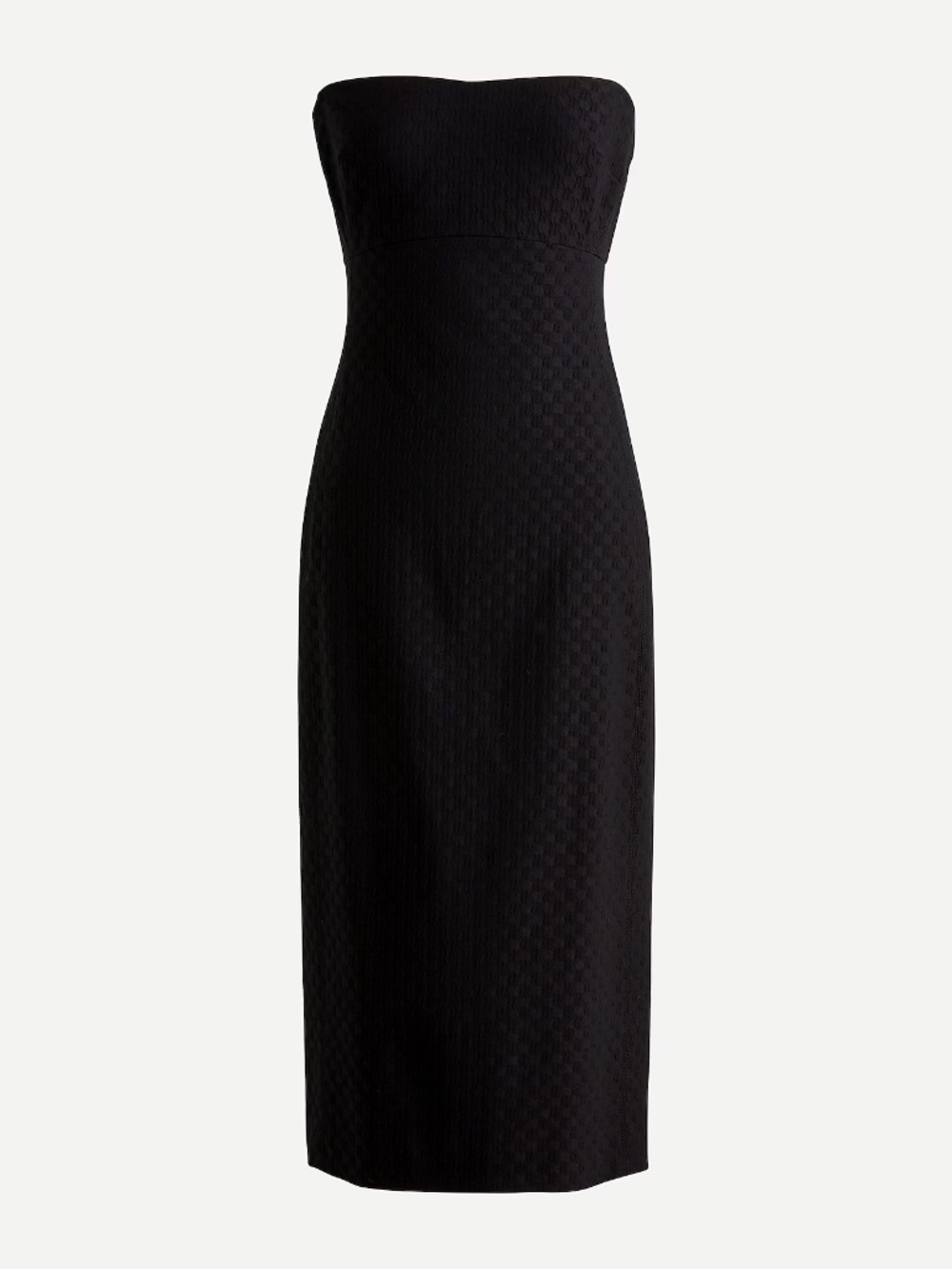 J. Crew Strapless dress in stretch matelasse NWT - Picture 1 of 5